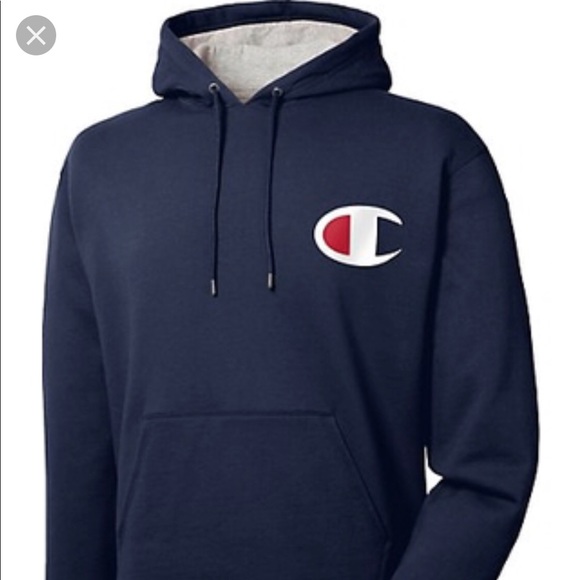 white champion hoodie big c